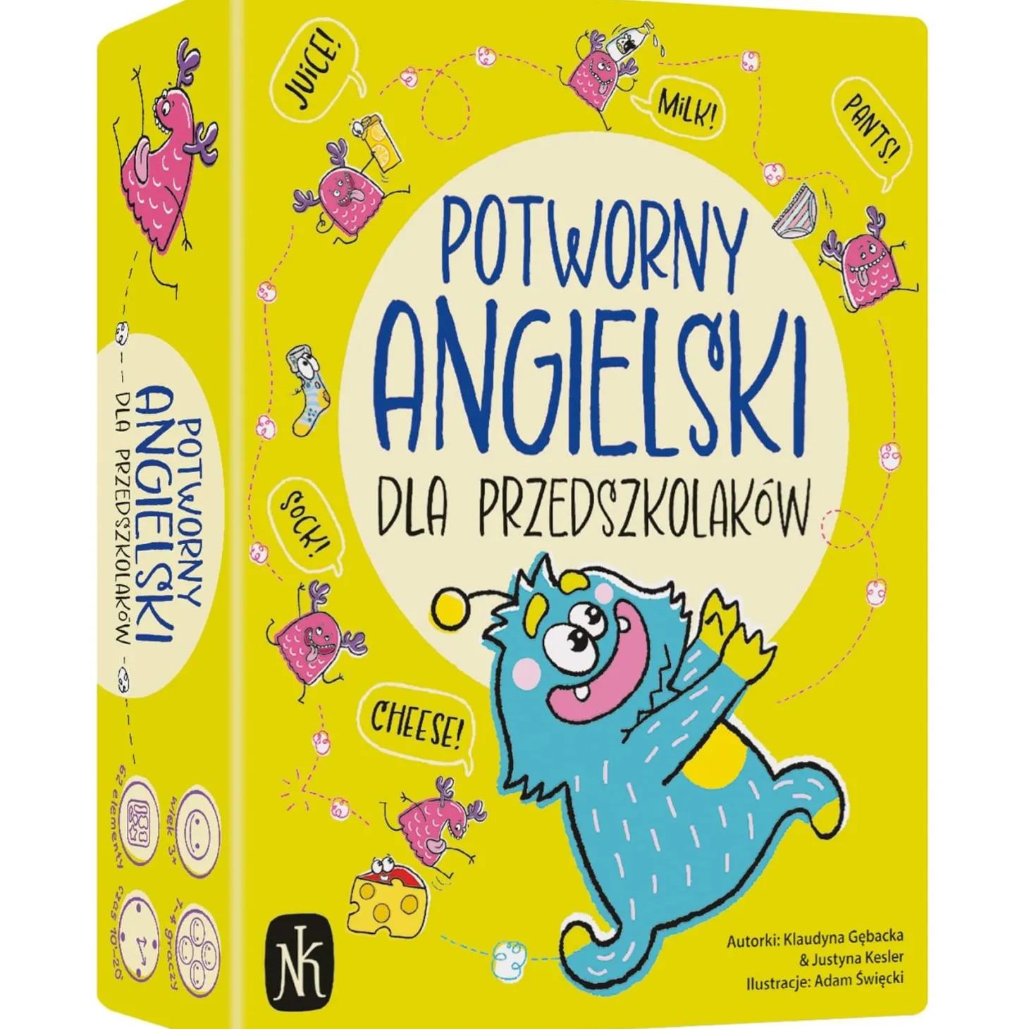 Potworny angielski dla przedszkolaków