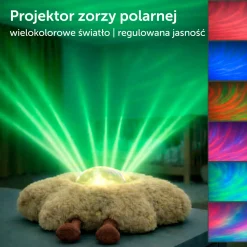 Projektor zorzy polarnej Gaia Beige