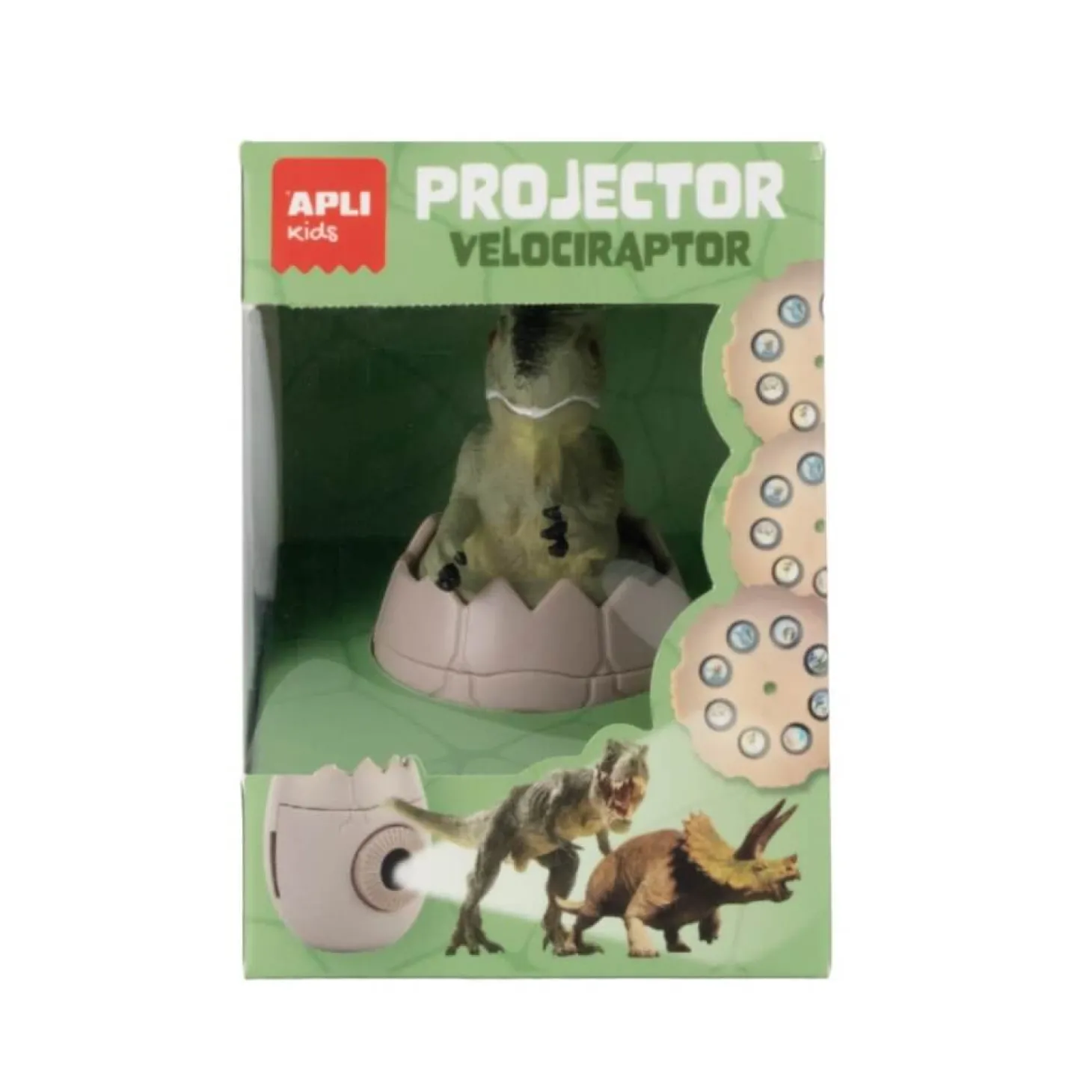 Projektor z wymiennymi dyskami - Dinozaur Velociraptor