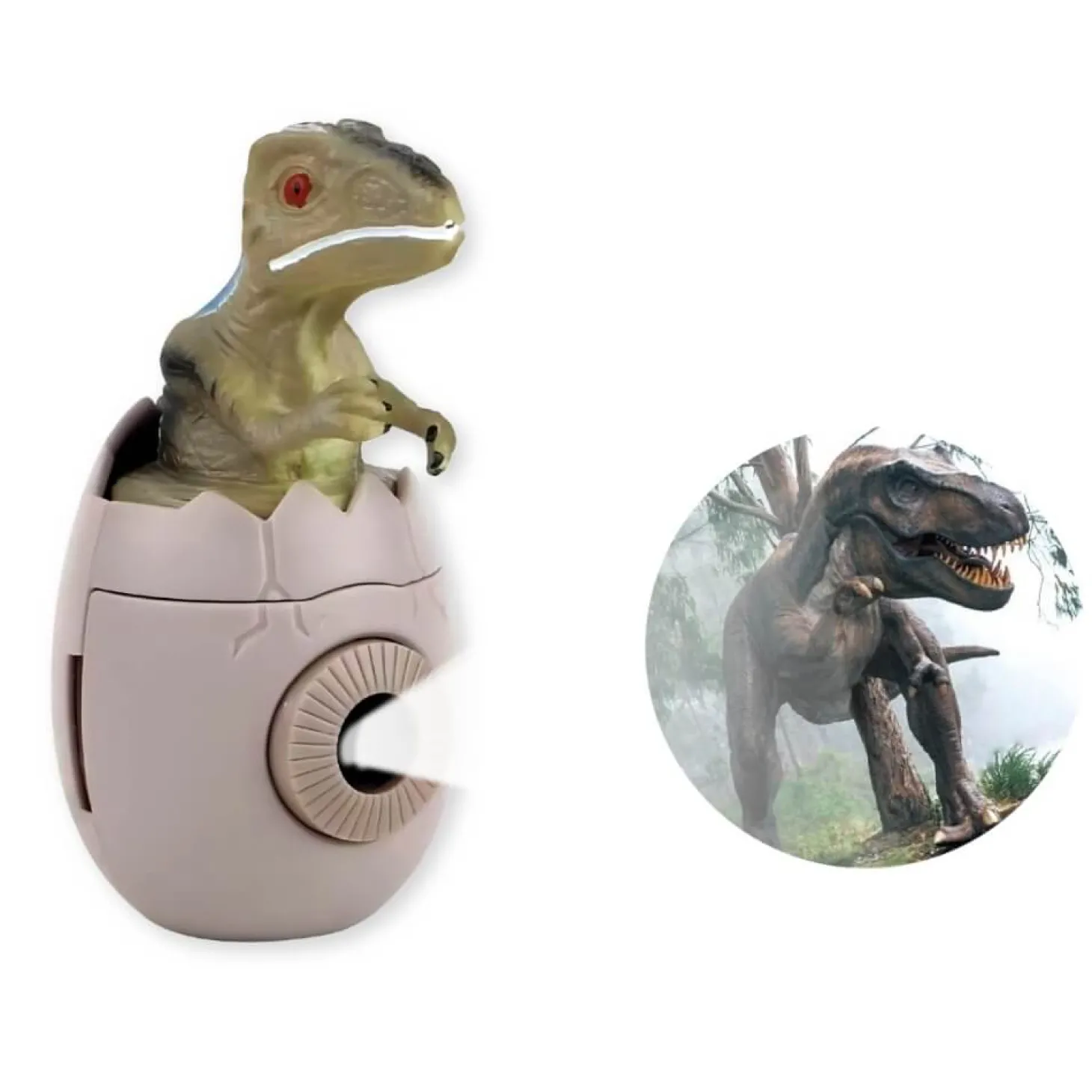 Projektor z wymiennymi dyskami - Dinozaur Velociraptor