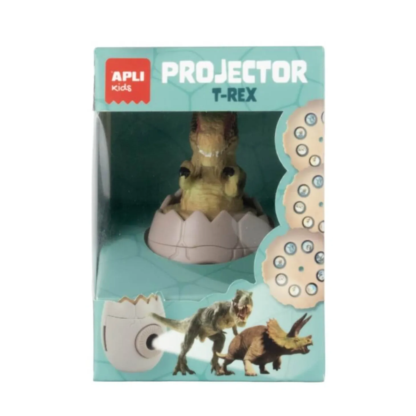 Projektor z wymiennymi dyskami - Dinozaur T-Rex