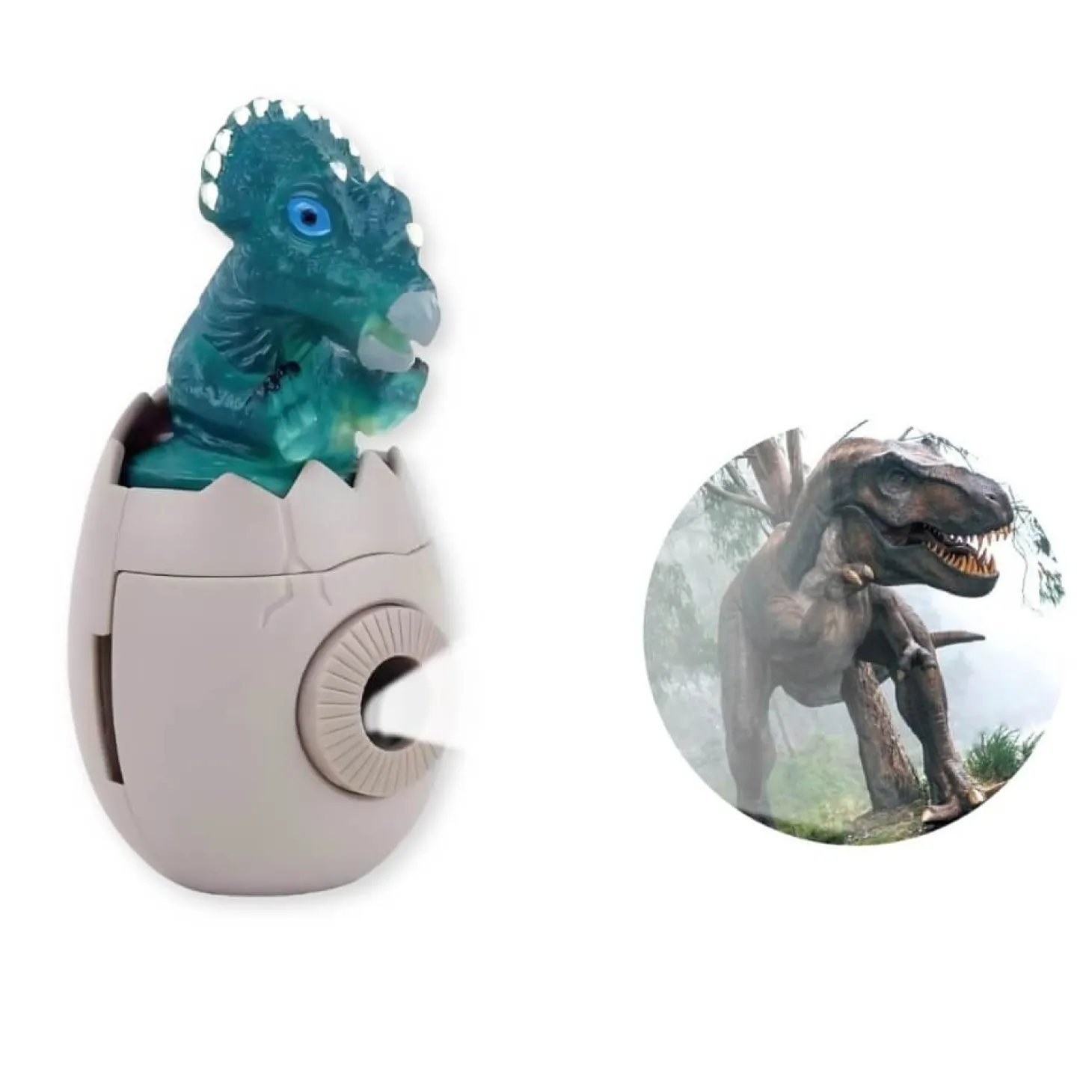 Projektor z wymiennymi dyskami - Dinozaur Triceratops