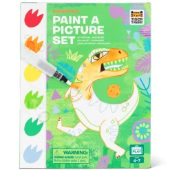 Przenośne kolorowanki wodne – Dinozaury