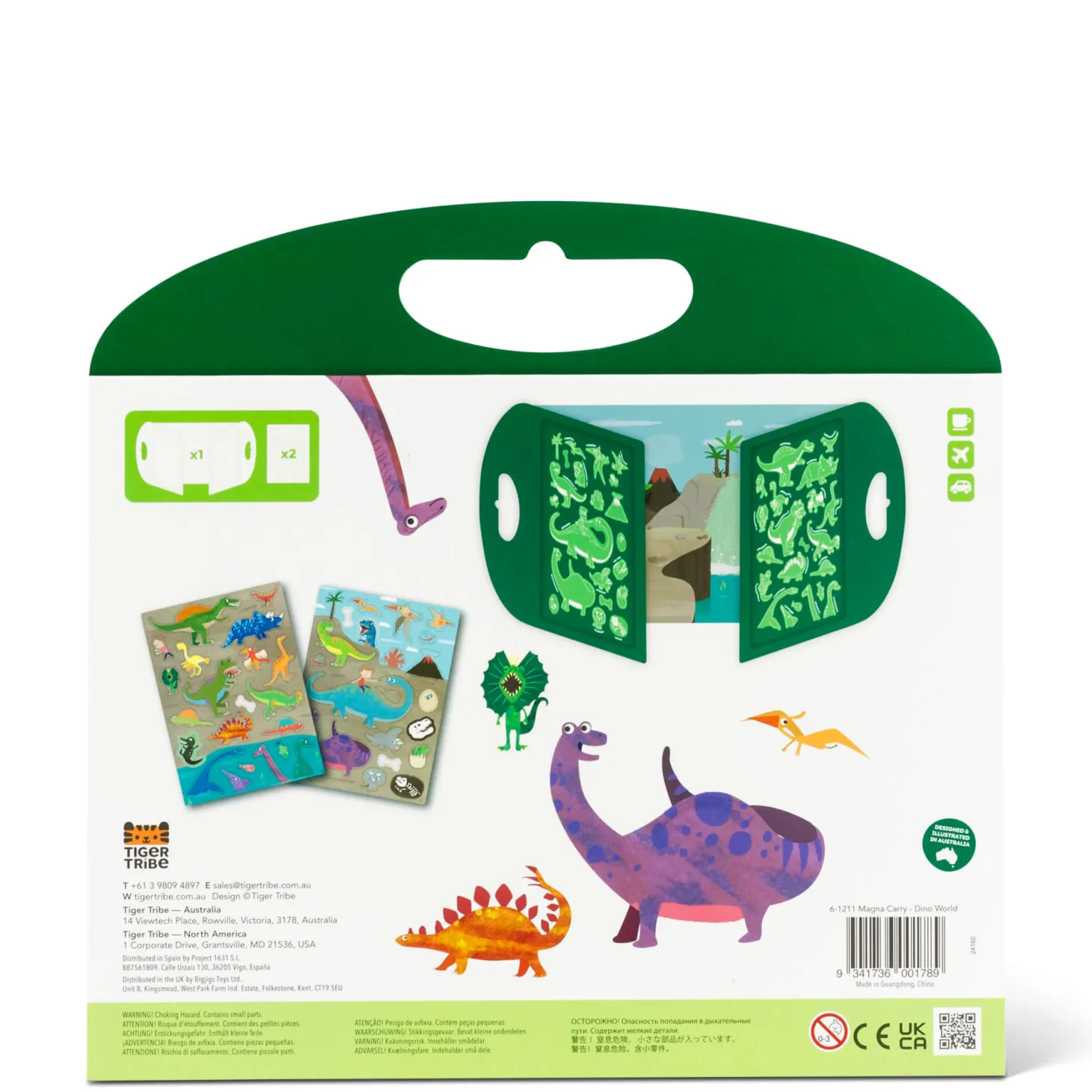 Przenośne magnesy - Świat Dinozaurów