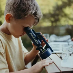Przenośny mikroskop KIDYMICROSCOPE - granatowy