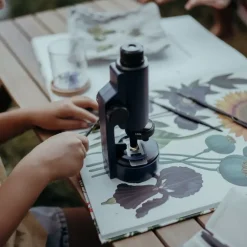 Przenośny mikroskop KIDYMICROSCOPE - granatowy