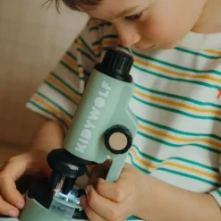 Przenośny mikroskop KIDYMICROSCOPE - zielony