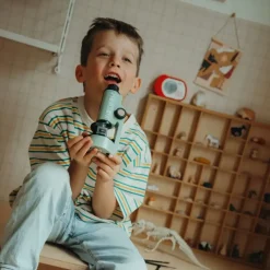 Przenośny mikroskop KIDYMICROSCOPE - zielony
