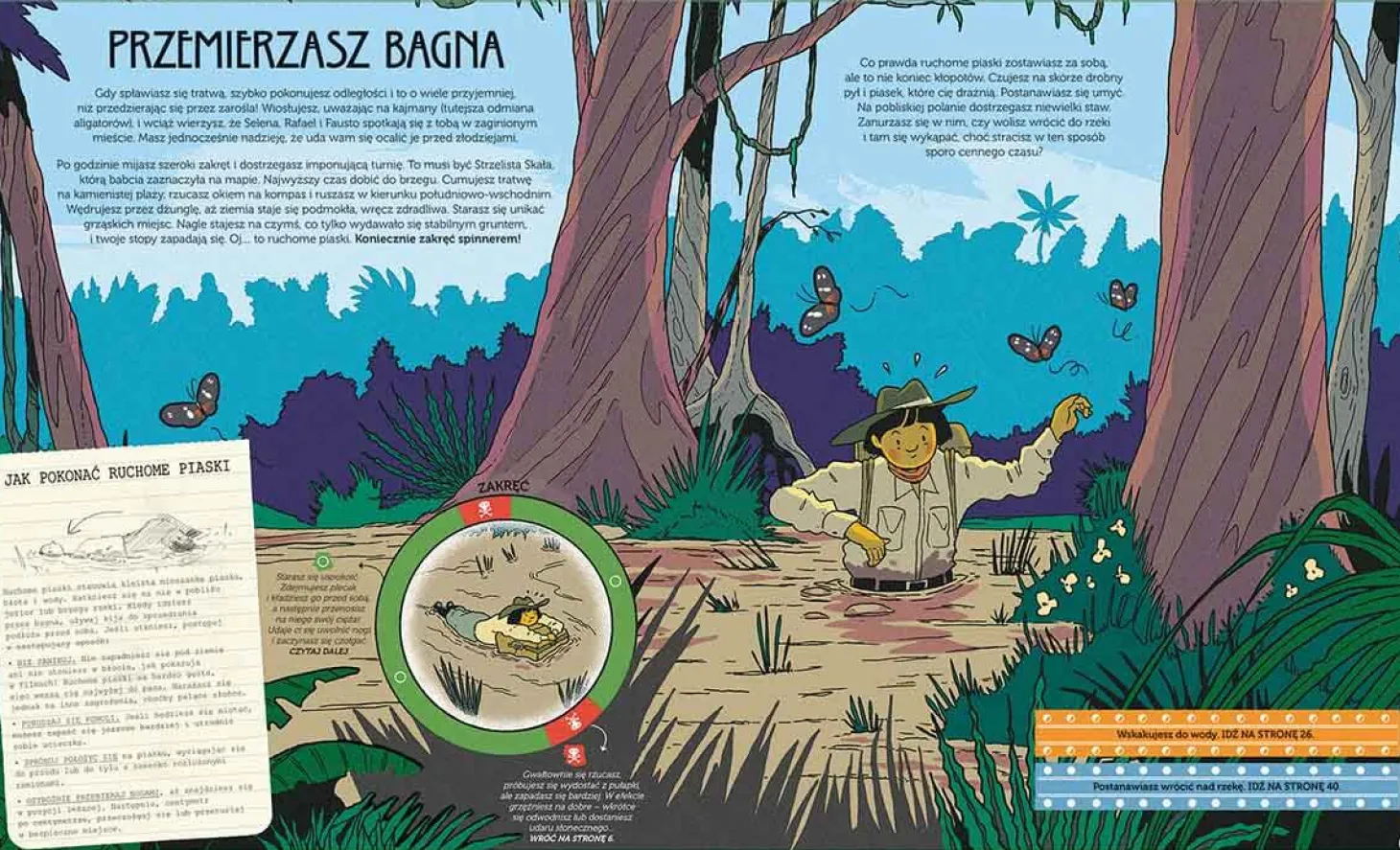 Przetrwać w dżungli. Książka i gra w jednym
