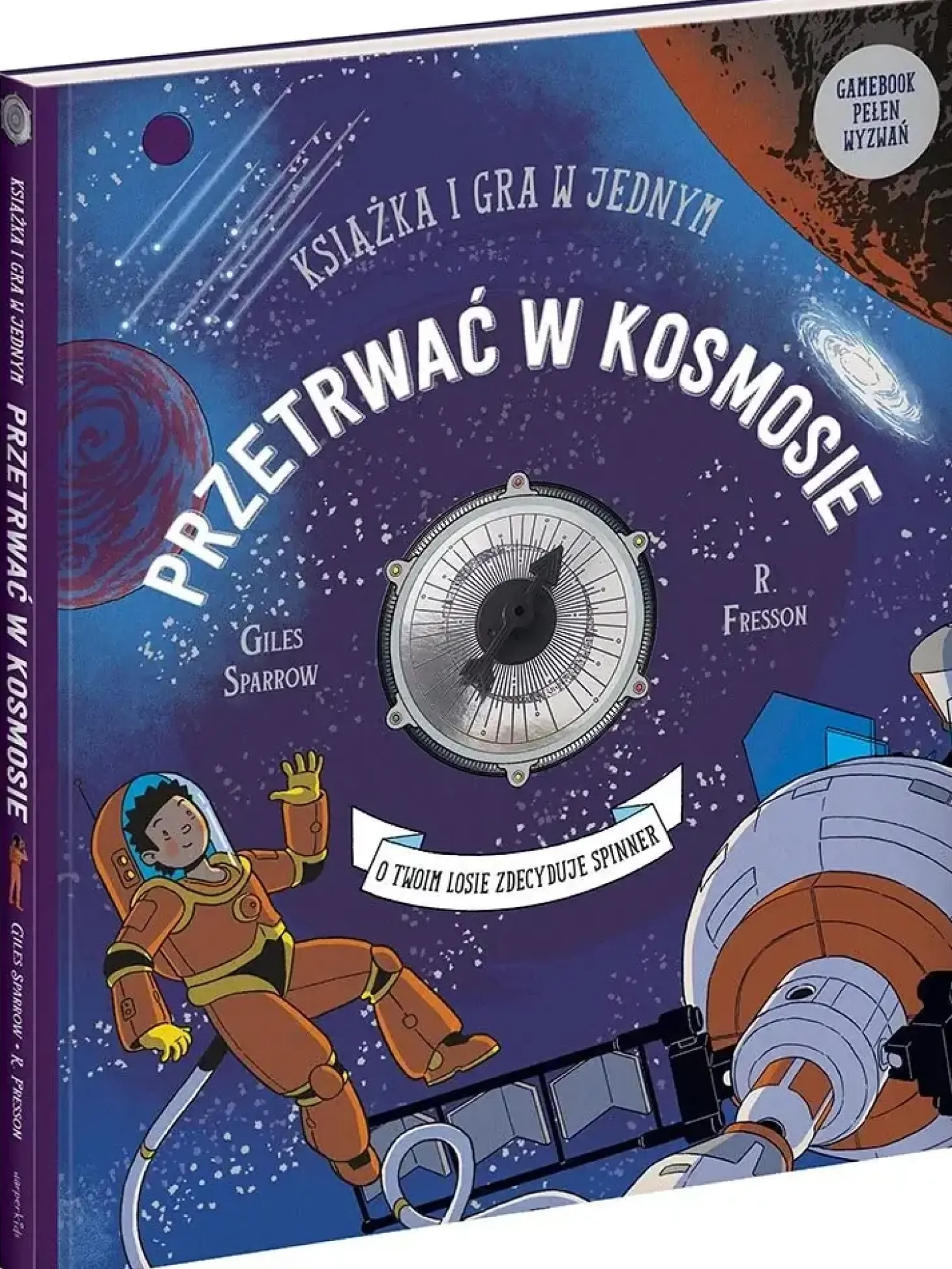 Przetrwać w kosmosie. Książka i gra w jednym