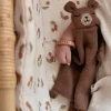 Przytulaczek z wełny aplaki - teddy nut