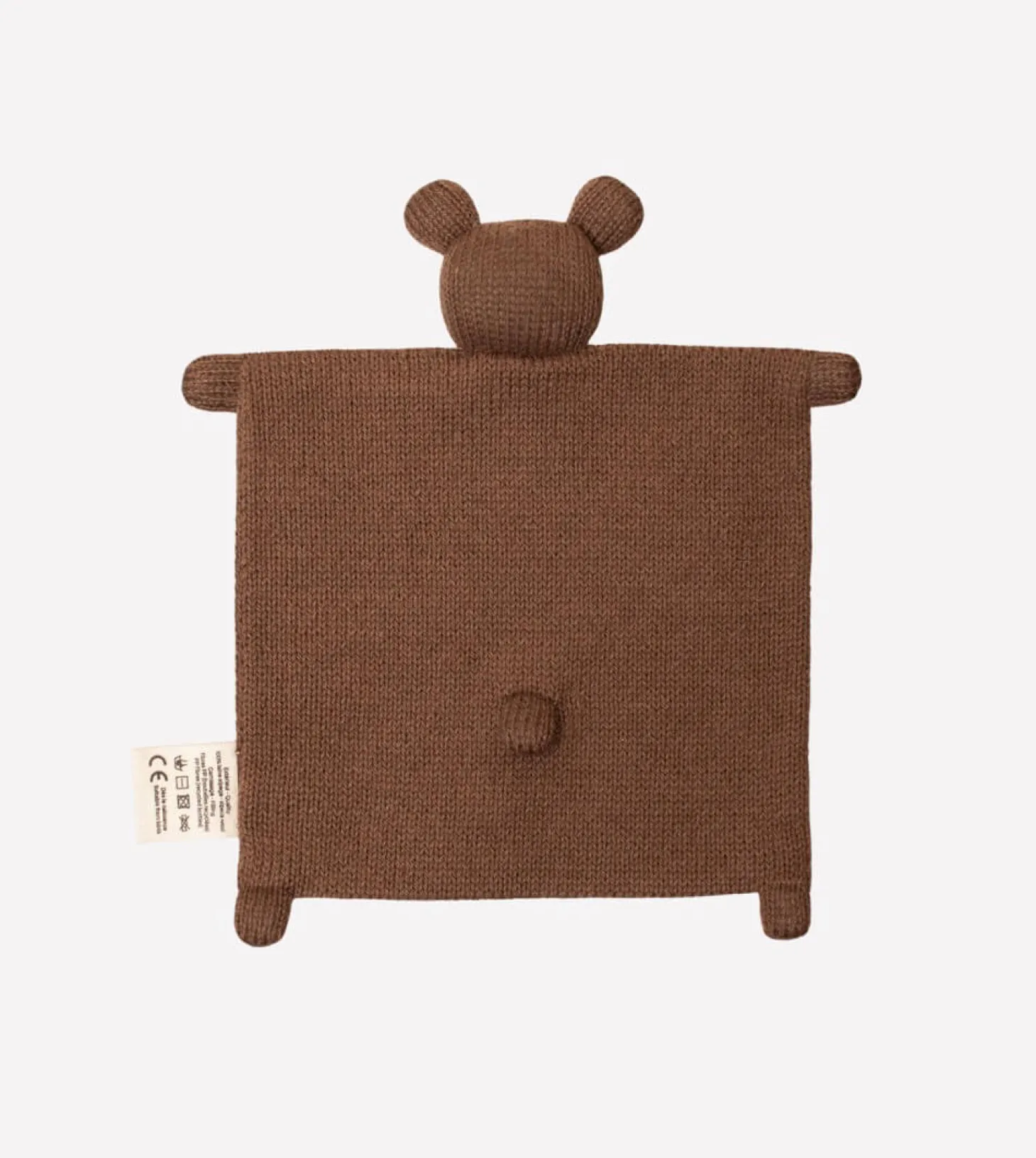 Przytulaczek z wełny aplaki - teddy nut