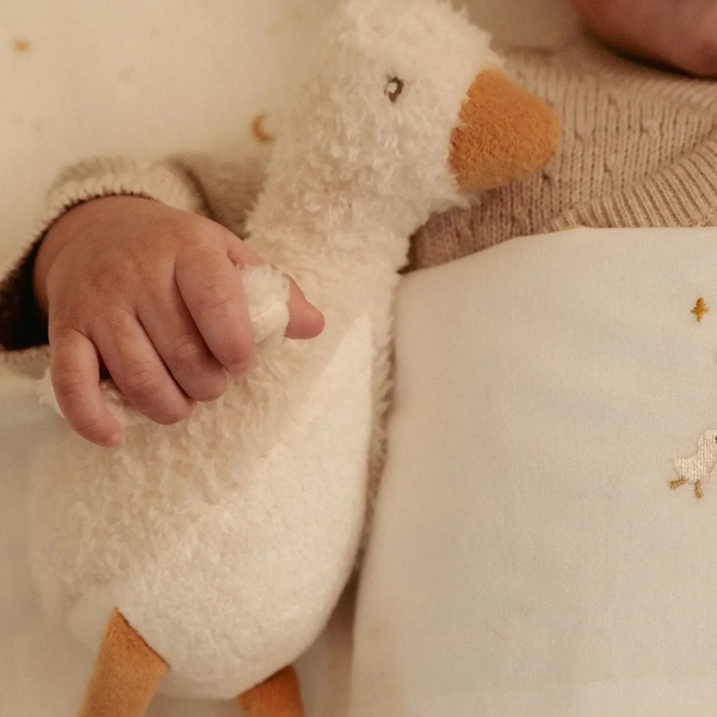 Przytulanka gąska 17 cm Newborn Naturals