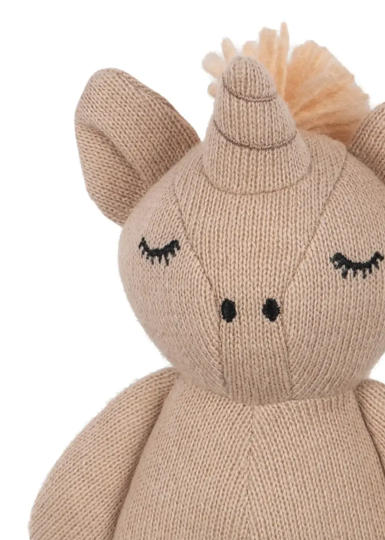 Przytulanka sensoryczna Mini Jednorożec - rose swan