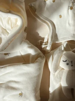 Przytulanka sensoryczna Mini Króliczek - off white