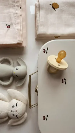 Przytulanka sensoryczna Mini Króliczek - off white
