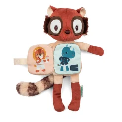 Przytulanka z książeczką Lemur Elvis 6m+