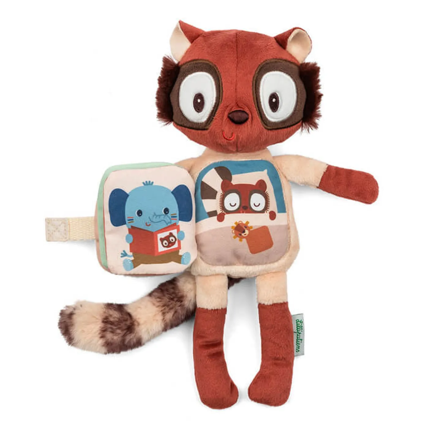 Przytulanka z książeczką Lemur Elvis 6m+