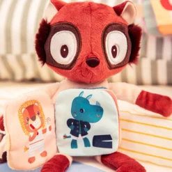 Przytulanka z książeczką Lemur Elvis 6m+