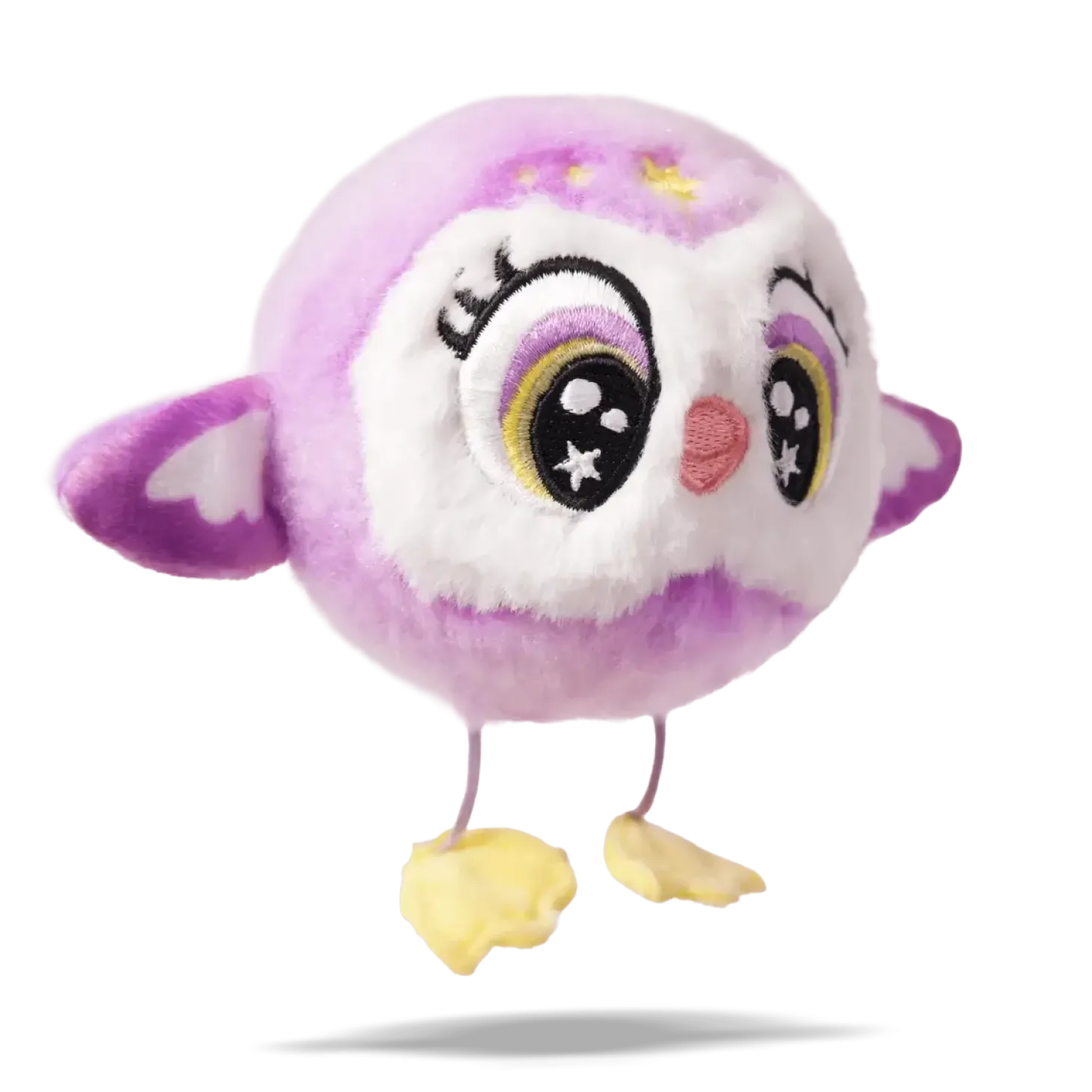 Puszysta piłeczka Luna - Purple Owl