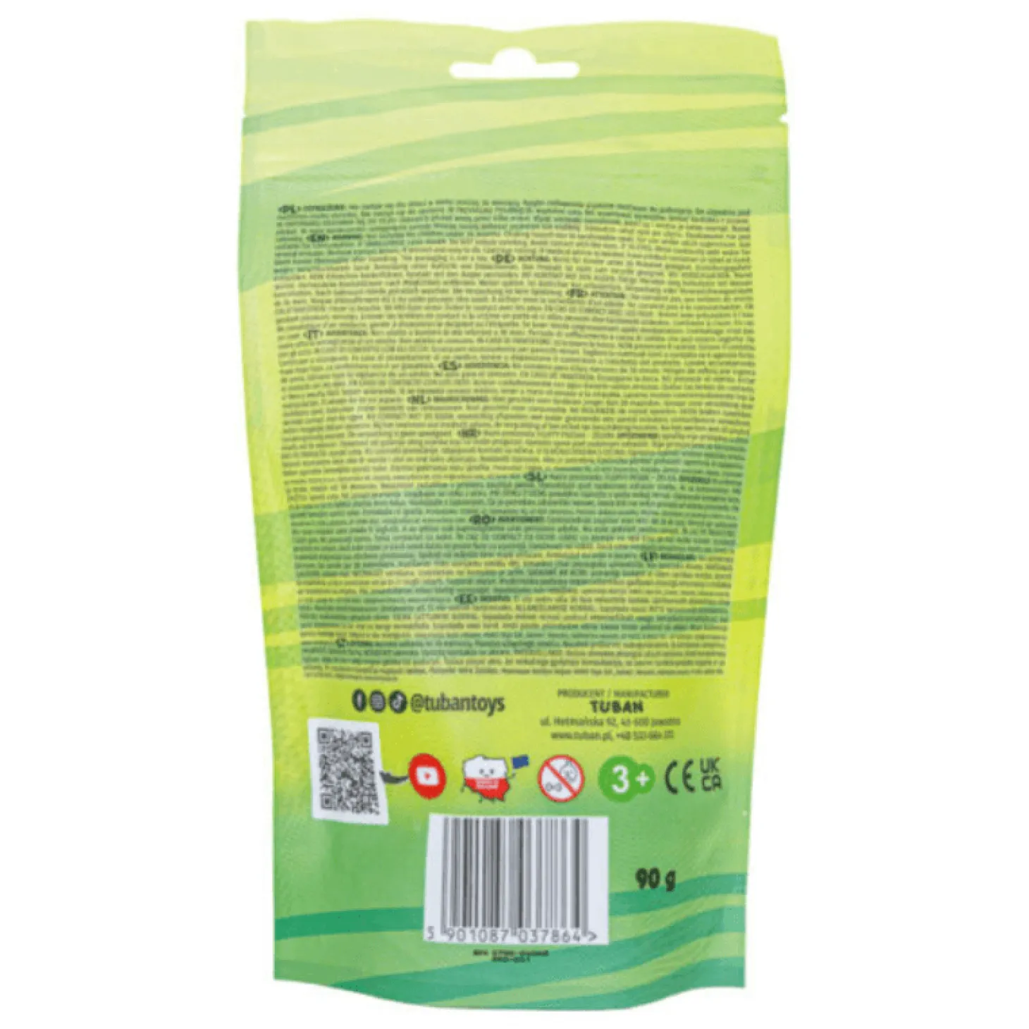 Puszysty piasek Fluffy Sand, 90g - zielony