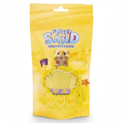 Puszysty piasek Fluffy Sand, 90g - żółty