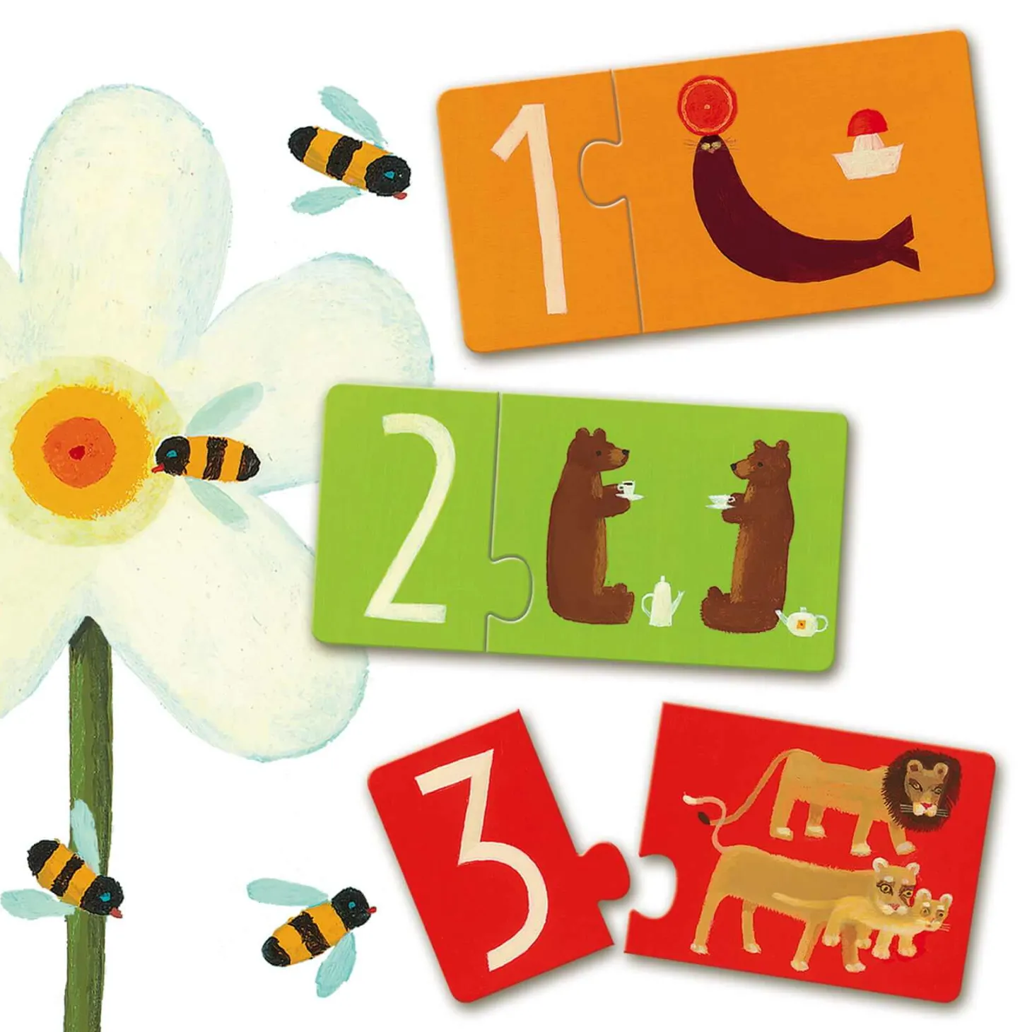 Puzzle łączenie liczb i liter