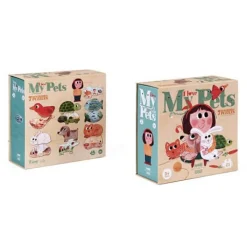 Puzzle dla dzieci, Kocham Moje Zwierzątka
