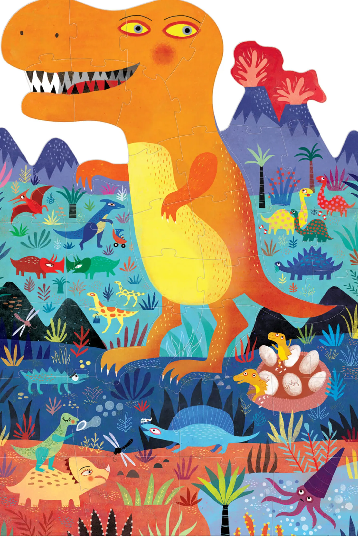 Puzzle dla dzieci, Mój Dinozaur