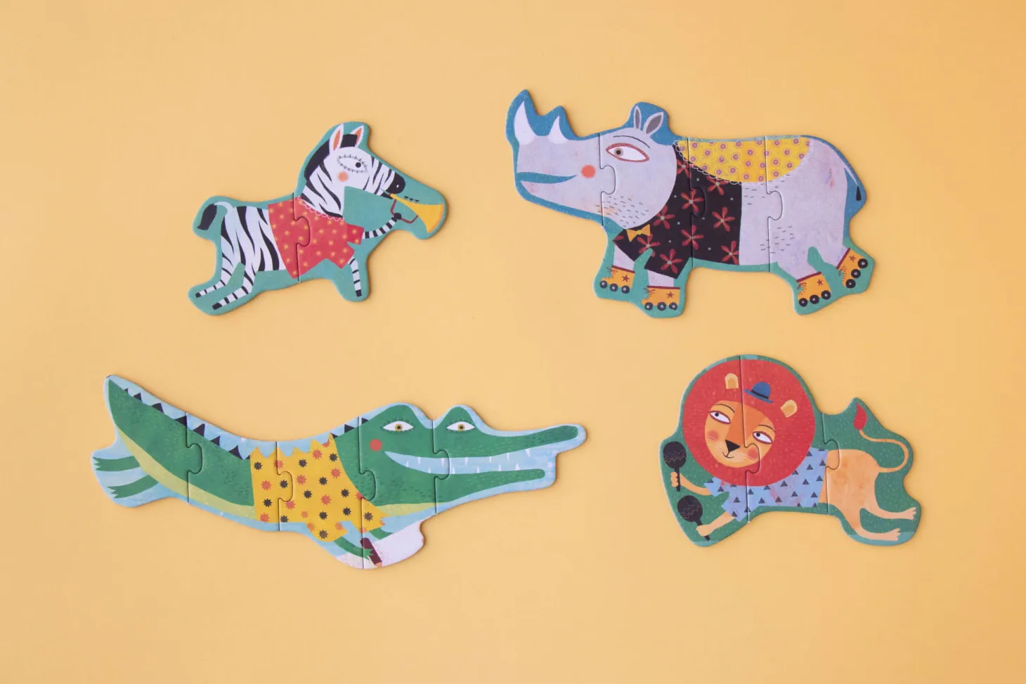 Puzzle dla dzieci, Moja Dżungla