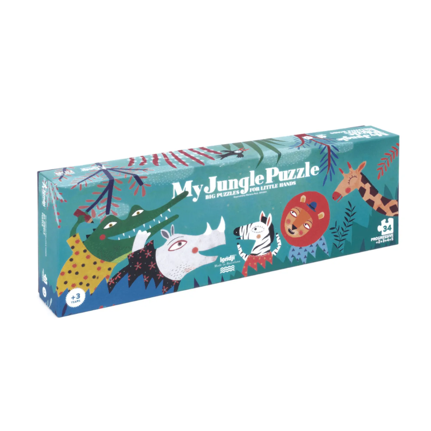 Puzzle dla dzieci, Moja Dżungla