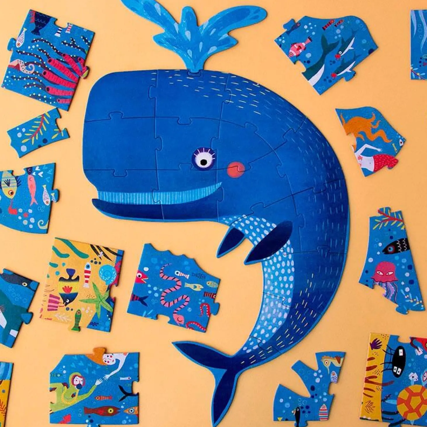 Puzzle dla dzieci My Big Blue