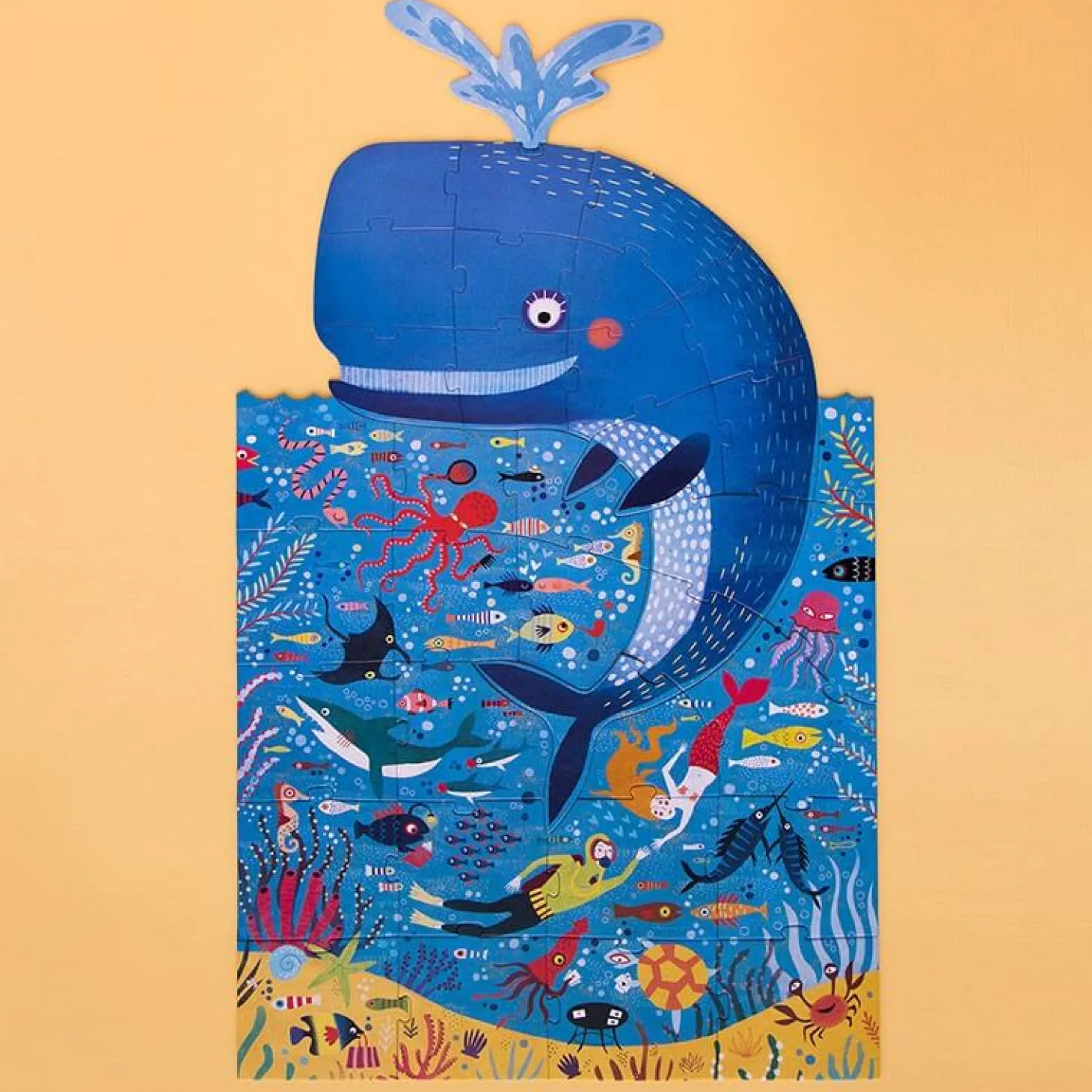 Puzzle dla dzieci My Big Blue
