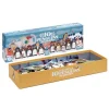 Puzzle dla dzieci, nauka liczenia, Pingwinki