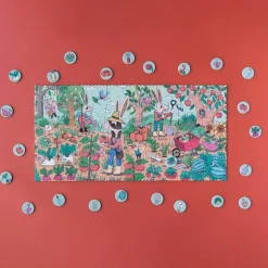 Puzzle dla dzieci Ogród Króliczków
