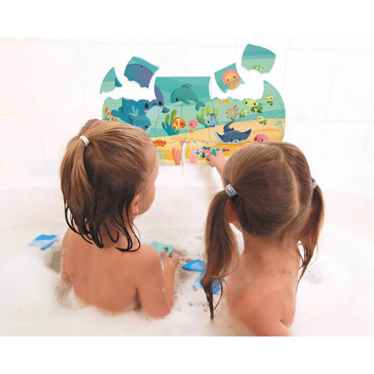 Puzzle do kąpieli Ocean 28 elementów 3+