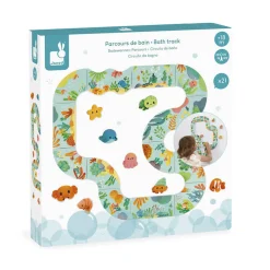 Puzzle do kąpieli Tor ze zwierzątkami 18m+