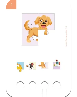 Puzzle Dopasuj Element. Karty WiemTo dla dzieci 2-3 latka