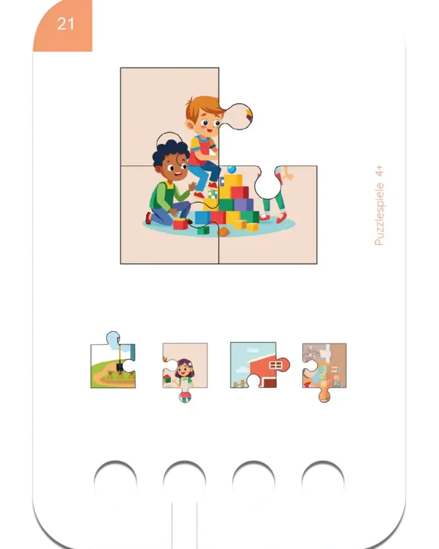 Puzzle Dopasuj Element. Karty WiemTo dla dzieci 4+