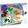 Puzzle drewniane z dźwiękiem FARMA