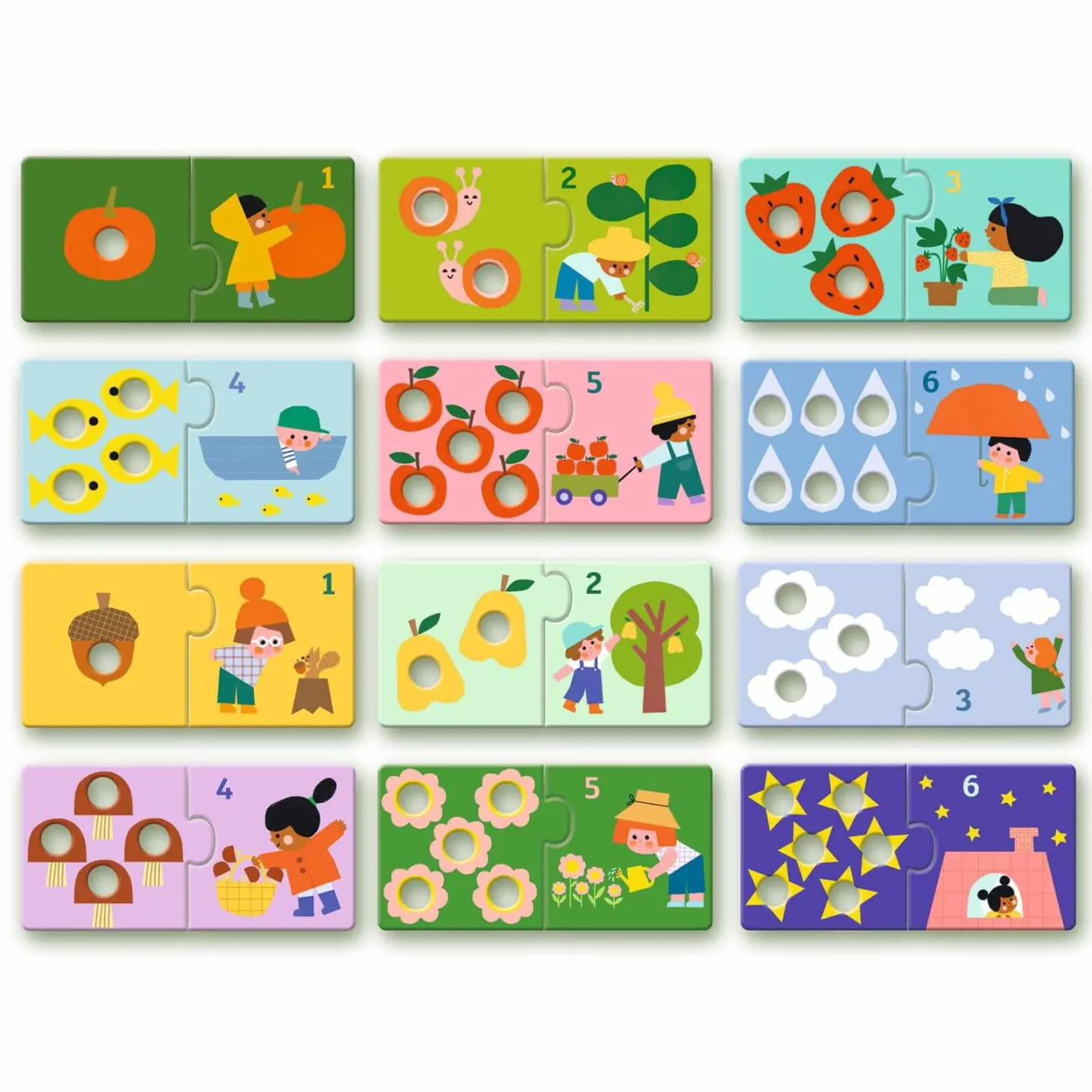 Puzzle duo łączenie liczb