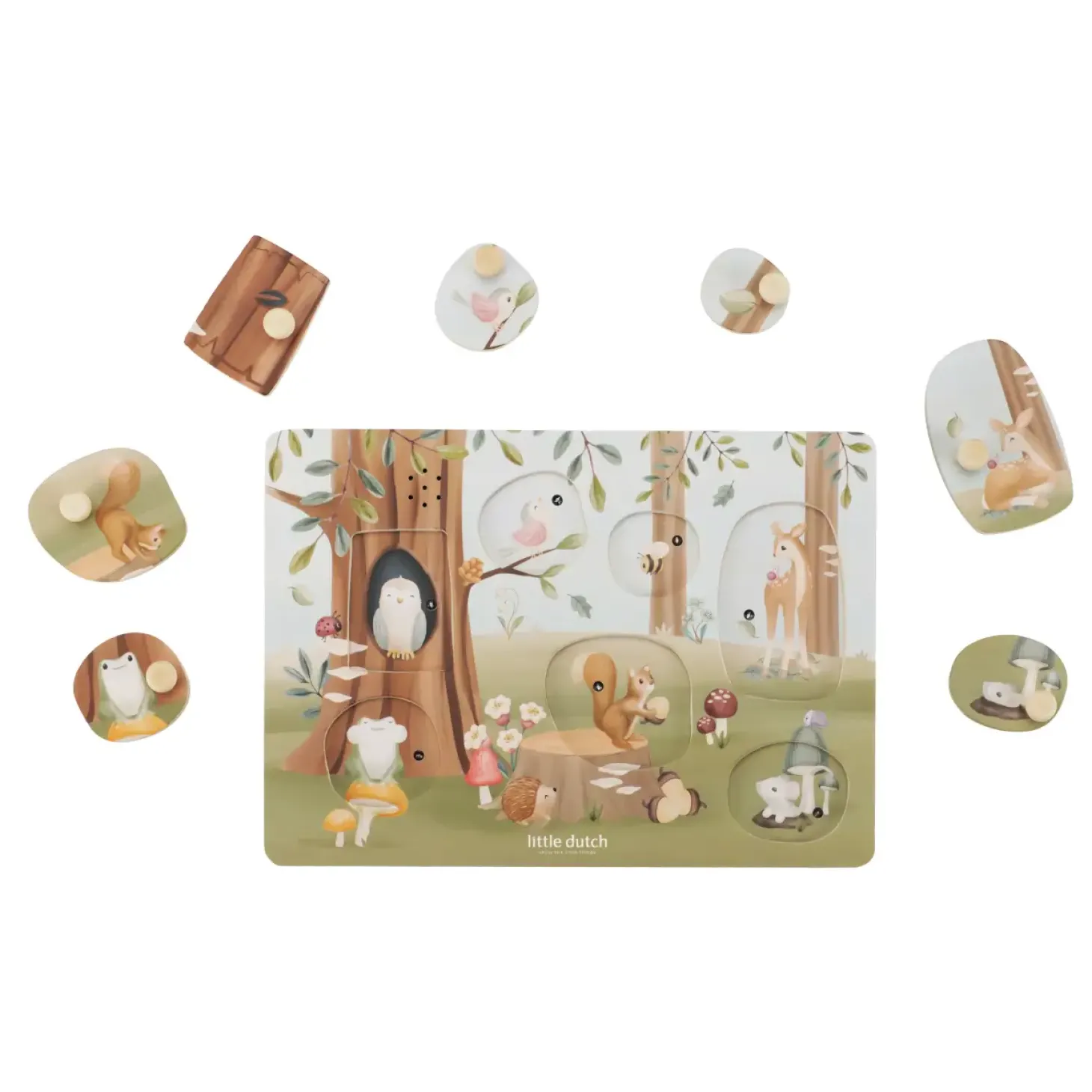 Puzzle dźwiękowe Forest Friends FSC
