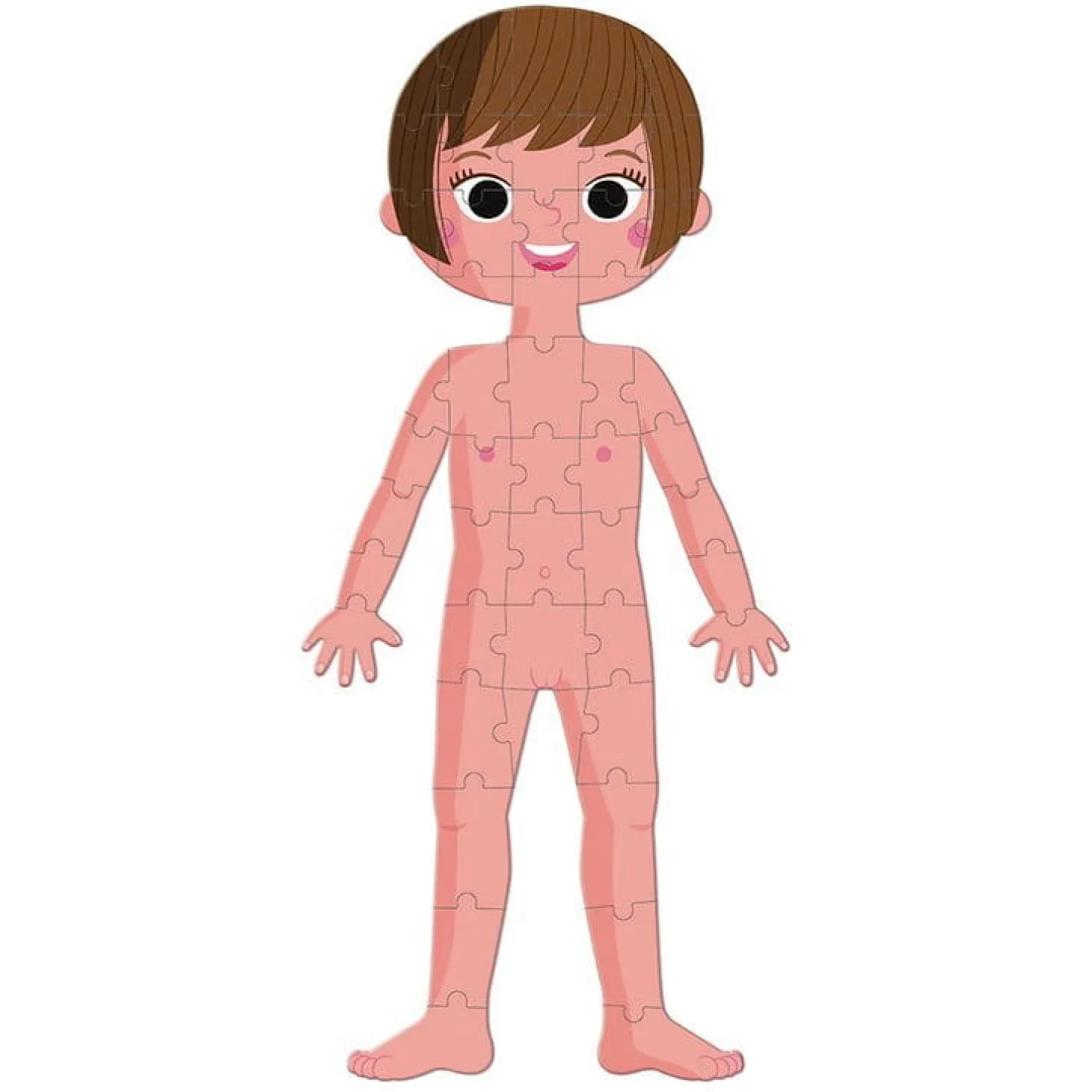 Puzzle edukacyjne Ciało człowieka 50, 75 i 100 elementów 5 +