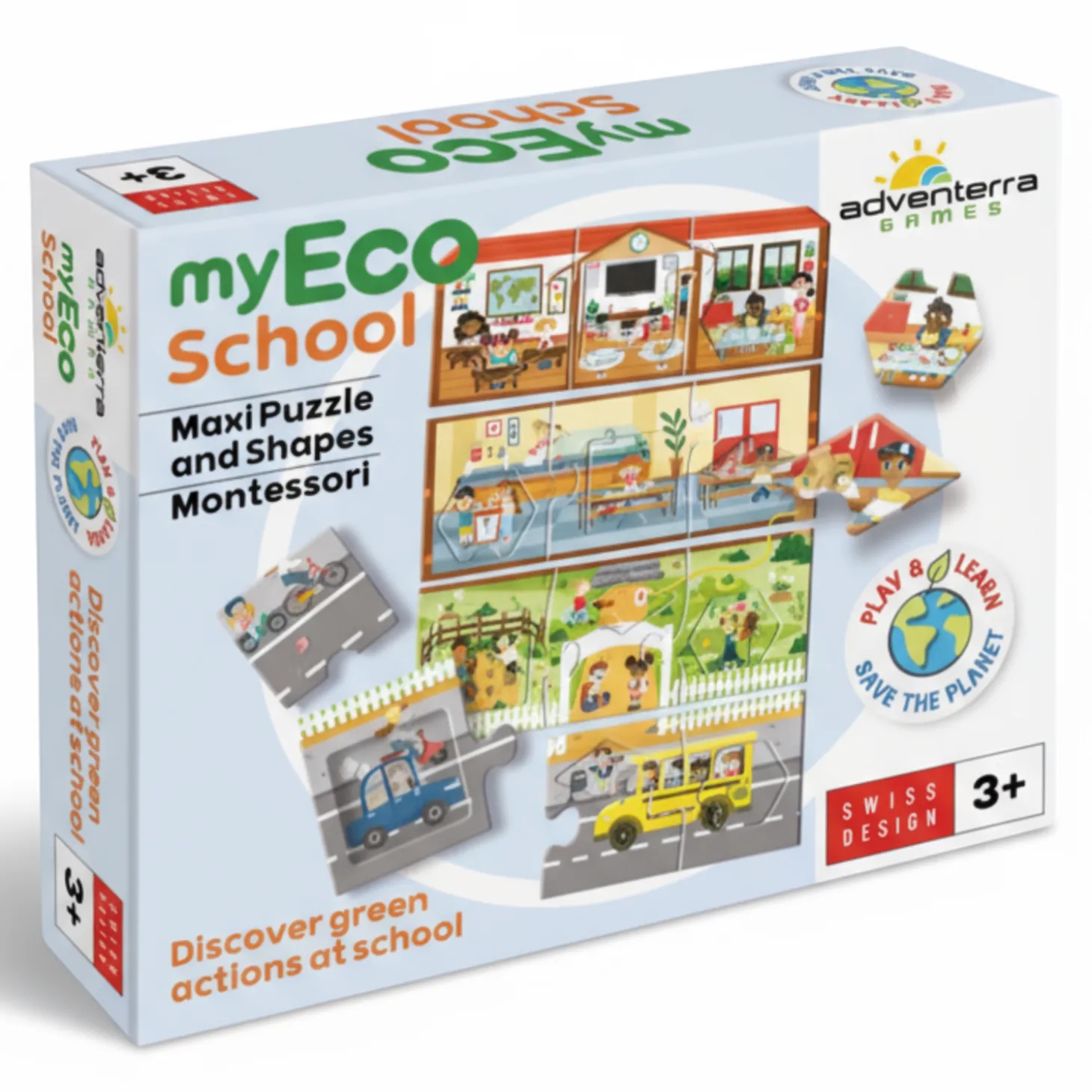 Puzzle edukacyjne dla dzieci My Eco School