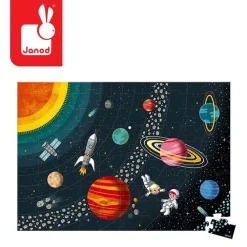 Puzzle edukacyjne Układ słoneczny 100 elementów 5+