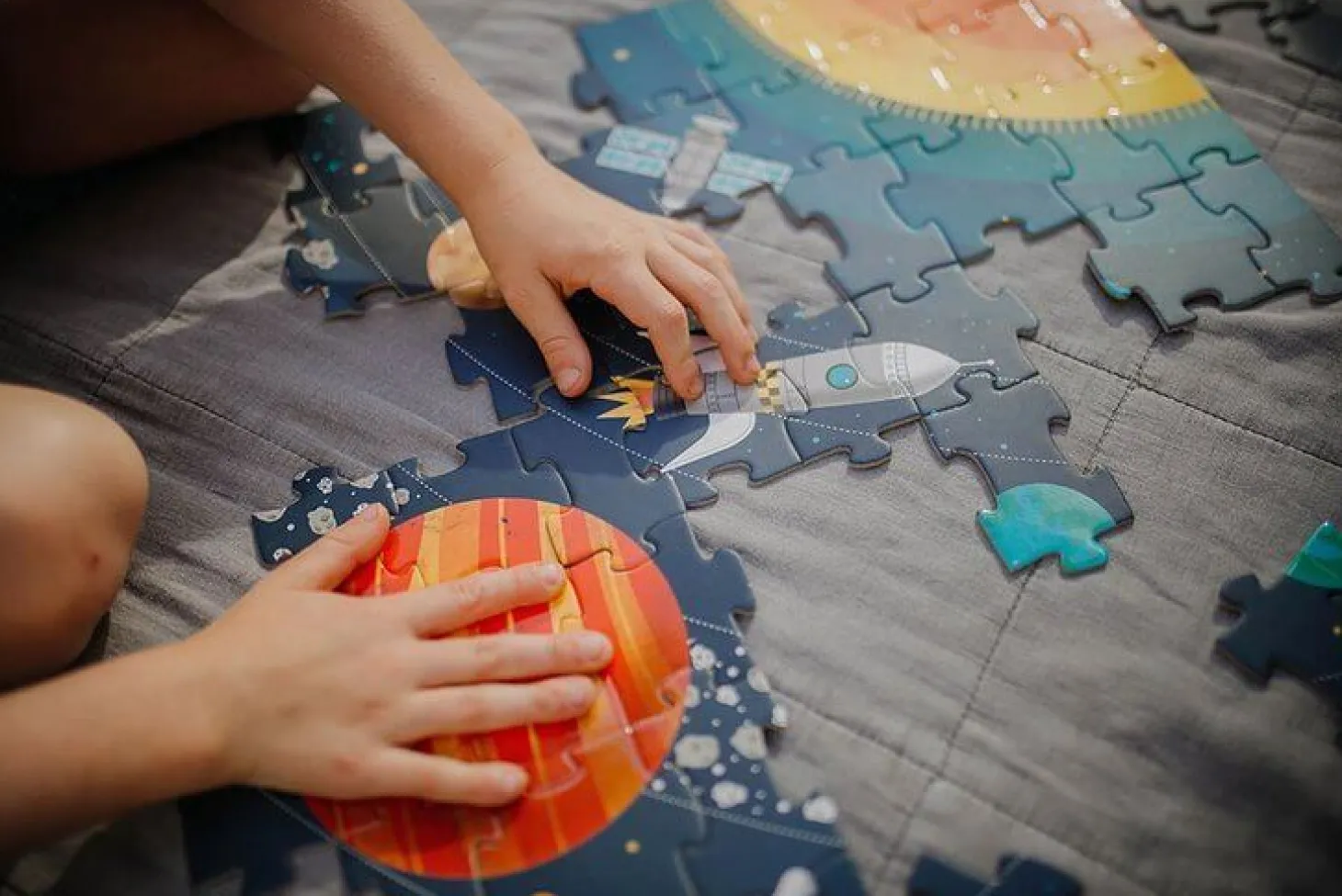 Puzzle edukacyjne Układ słoneczny 100 elementów 5+