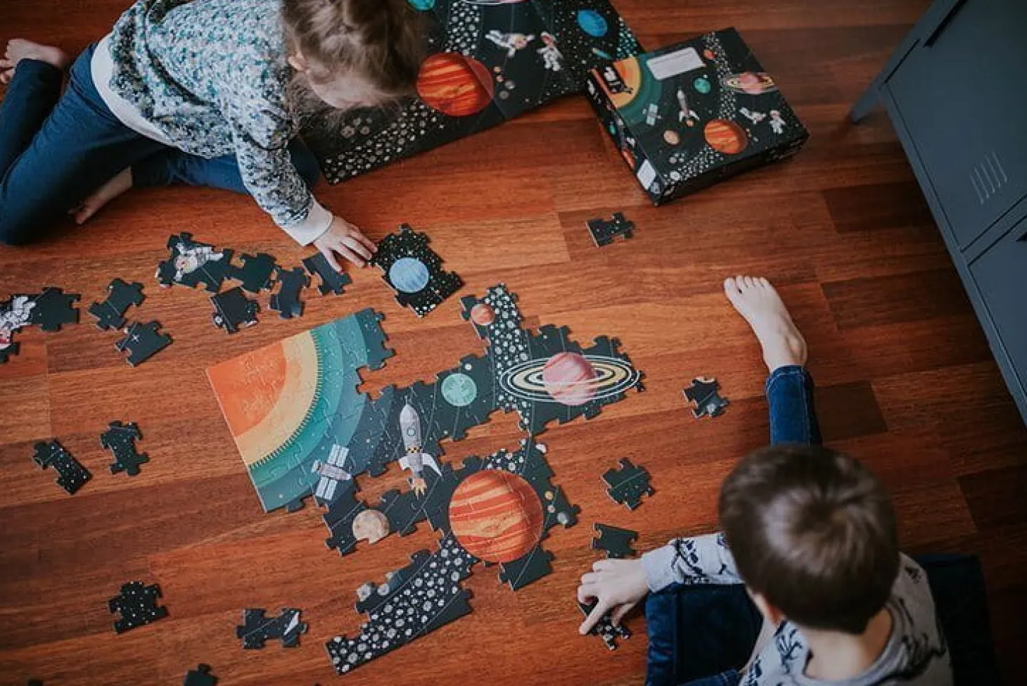 Puzzle edukacyjne Układ słoneczny 100 elementów 5+