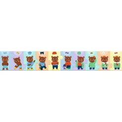 Puzzle 10 elem. UBIERANKI MISIA TEDDY'EGO