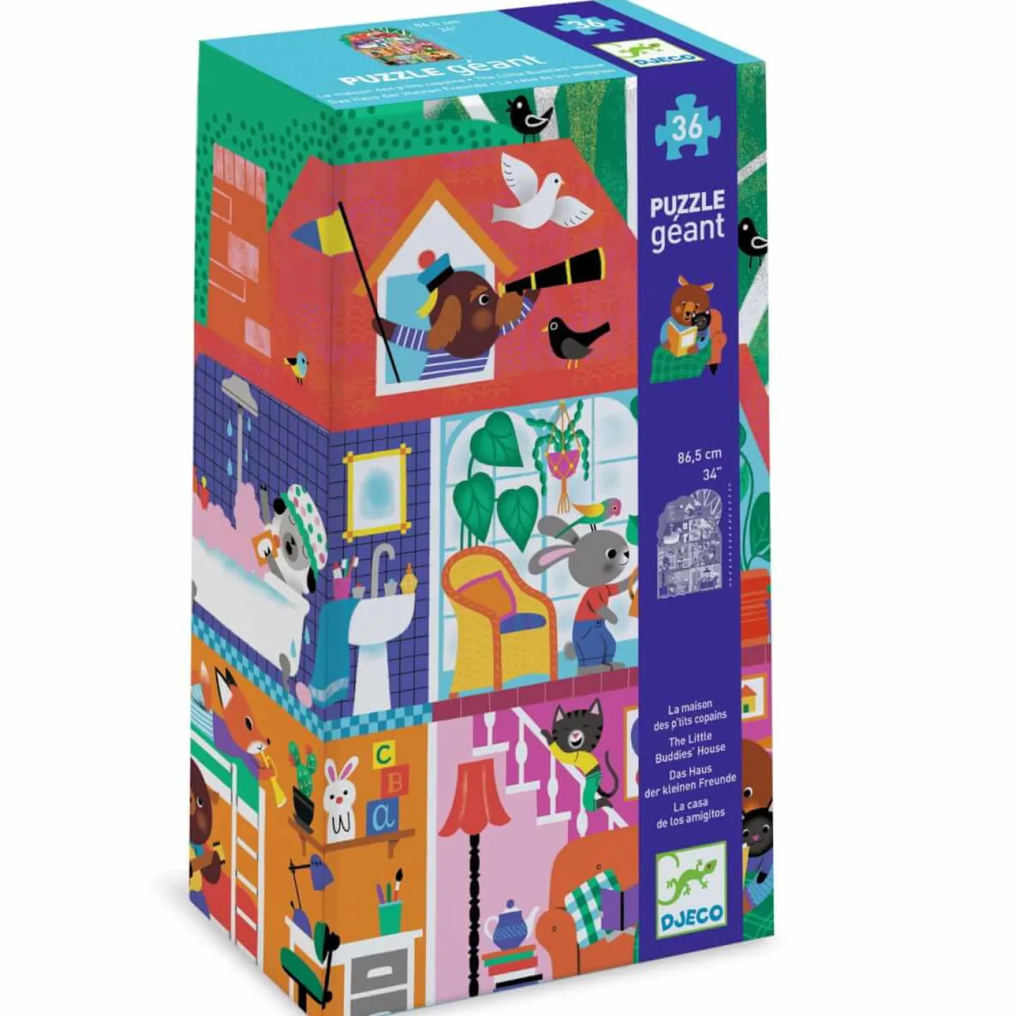 Puzzle gigant DOMEK MAŁYCH PRZYJACIÓŁ