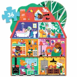 Puzzle gigant DOMEK MAŁYCH PRZYJACIÓŁ